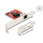 Delock PCI Express x1 Karte zu 1 x RJ45 2,5 Gigabit LAN i225 NBASE-T - Low Profile 90100