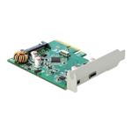 DeLock PCI Express x4 Card to 2 x external SuperSpeed USB 10 Gbps (USB 3.1 Gen 2) USB Type-C female 90397