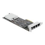 DELOCK, PCI Express x4 Card to 4 x 2.5 Gigabit L 89192