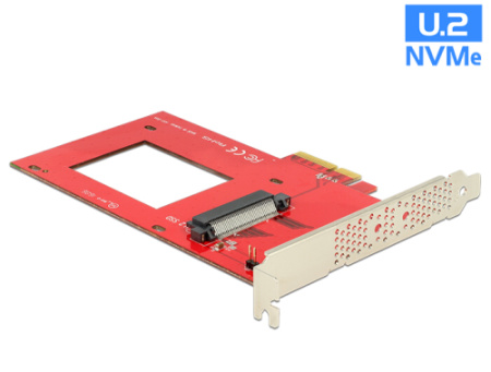 Delock PCI Express x4 Karta > 1 x interní U.2 NVMe SFF-8639 89469