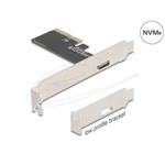 Delock PCI Express x4 Karta na 1 x externí OCuLink SFF-8612 - Low Profile 90965