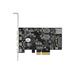 Delock PCI Express x4 Karta na 4 x USB Type-C™ + 1 x USB Typ-A - SuperSpeed USB 10 Gbps - Low Profile 90059
