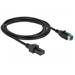 Delock PoweredUSB kabel samec 12 V > 2 x 4 pin samec 2 m pro POS tiskárny a terminály 85483