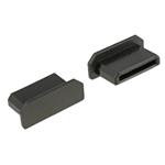 Delock Prachová záslepka pro HDMI mini-C samice bez sevření 10 kusů černá
