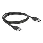 DeLOCK Premium - Prémiová vysoká rychlost s Ethernetem HDMI s kabelem Ethernet - HDMI (M) do HDMI ( 85216
