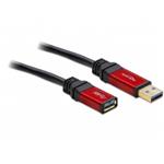 DeLOCK Premium - Prodlužovací šňůra USB - USB typ A (M) do USB typ A (F) - USB 3.0 - 1 m - černá 82752