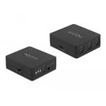 Delock Přepínač S/PDIF TOSLINK 3 v 1 výstup s infračerveným dálkovým ovládáním a napájený přes USB 63395