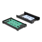 Delock Převodník M.2 Key M NVMe SSD na U.2 nebo M.2 Key B SATA SSD na SATA - beznástrojový 64301