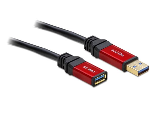 Delock prodlužovací kabel USB 3.0-A samec / samice 3m Premium 82754