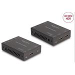 Delock Prodlužovací sada HDMI KVM po kabelu Cat.6, 4K 60 Hz, 70 m 65957
