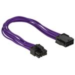 DeLOCK - Prodlužovací šňůra - 8 pin EPS12V (F) do 8 pin EPS12V (M) - 30 cm - purpurová 83702