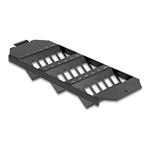 Delock - Propojovací panel - pro spojky SC simplex / LC duplex - montá? do podlahové krabice - čern 88163