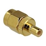 Delock - RF adapter - SMB s piny (male) do SMA s piny (male) - zlatá