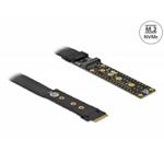 Delock Riser Card M.2 klíč M, prodlužovací, NVMe, s kabelem délky 20 cm 64136