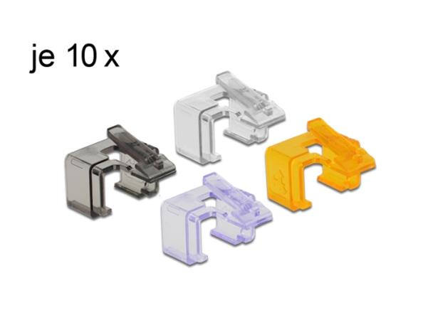 Delock RJ45 opravný klip Set 2 86422