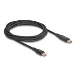 Delock Rychlonabíjecí kabel USB 2.0 ze zástrčkového rozhraní USB Type-C™ na zástrčkové rozhraní PD 3.1, 140 W, s i 88136