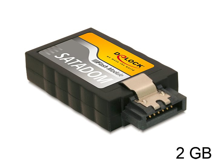 Delock SATA 3 Gb/s Flash Module 2 GB vertical 54351