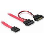 DeLOCK SATA Slimline ALL-in-One cable - Kabel SATA - Serial ATA 150 - Slimline SATA (F) do SATA, SA 84418