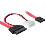 DeLOCK SATA Slimline ALL-in-One cable - Kabel SATA - Slimline SATA, 4 pinové interní napájení (5V) 84390