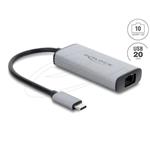 Delock Síťový adaptér USB Type-C™, 10 Gigabit LAN, 1 x RJ45 81590