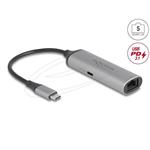 Delock Síťový adaptér USB Type-C™, 5 Gigabit LAN, 1 x RJ45 s Power Delivery, PD 3.1, 140 W 81591