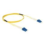 DeLOCK - Síťový kabel - jednoduchý režim LC (M) do jednoduchý režim LC (M) - 1 m - optické vlákno - 84599