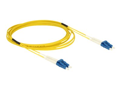 DeLOCK - Síťový kabel - jednoduchý režim LC (M) do jednoduchý režim LC (M) - 3 m - optické vlákno - 84607