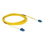 DeLOCK - Síťový kabel - jednoduchý režim LC (M) do jednoduchý režim LC (M) - 5 m - optické vlákno - 84608