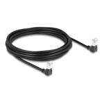 Delock - Síťový kabel - RJ-45 (M) dolů zahnutý do RJ-45 (M) dolů zahnutý - 5 m - 4.5 mm - S/FTP - C 80302