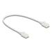 Delock Síťový kabel RJ45 Cat.6A, ze zástrčky na zástrčku, s robustní západkou, pro průmyslové použití, U/UTP Slim, 80357