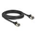 Delock Síťový kabel RJ45 Cat.8.1, F/FTP Slim Pro, 3 m, černý 80341