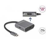 Delock Splitter USB Type-C™ (režim DP Alt) na 1 x HDMI a 1 x DisplayPort MST s USB Type-C™ PD 87867