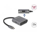 Delock Splitter USB Type-C™ (režim DP Alt) na 2 x HDMI MST s USB Type-C™ PD 87805