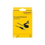 DELOCK, Tie Lavalier Microphone Omnidirectional 66279