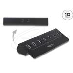 Delock USB 10 Gbps Hub se 3 porty USB Type-C™ a 4 porty USB Typ-A 64283