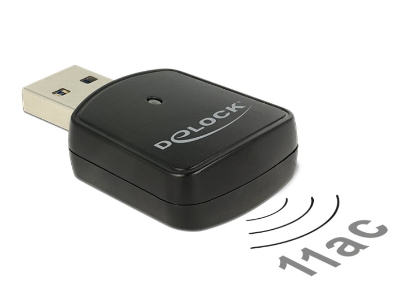 Delock USB 3.0 Dual Band WLAN ac/a/b/g/n Mini adaptér 867 Mbps 12502