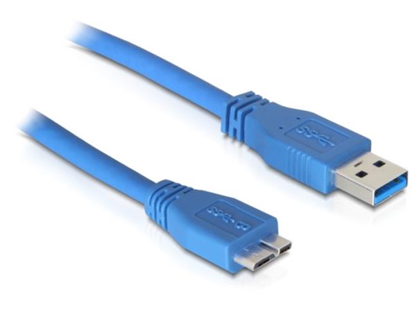 Delock USB 3.0 kabel A samec/ Micro samec délka 5m 83502