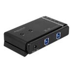 DeLock USB 3.0 Matrix Switch 2 x 2 - USB periferní sharing switch - desktop - AC 100 - 240 V 87736