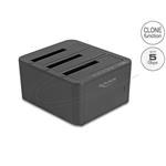 Delock USB dokovací stanice pro 3 x SATA HDD / SSD s funkcí klonování 1:2 64332