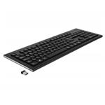 Delock USB Tastatur 2,4 GHz kabellos schwarz (Water-Drop ) 12671