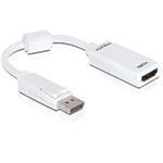 DeLOCK - Video adaptér - DisplayPort / HDMI - DisplayPort (M) do HDMI (F) - 12.5 cm 61767