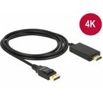 DeLOCK - Video kabel - DisplayPort / HDMI - DisplayPort (M) do HDMI (M) - 3 m - trojnásobně stíněná 85318