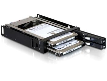 DeLock výměnný rámeček 3,5" pro 2x 2,5" SATA HDD 47189