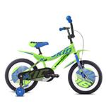 Detský bicykel Capriolo BMX 16" HT KID green -light blue 921118-16
