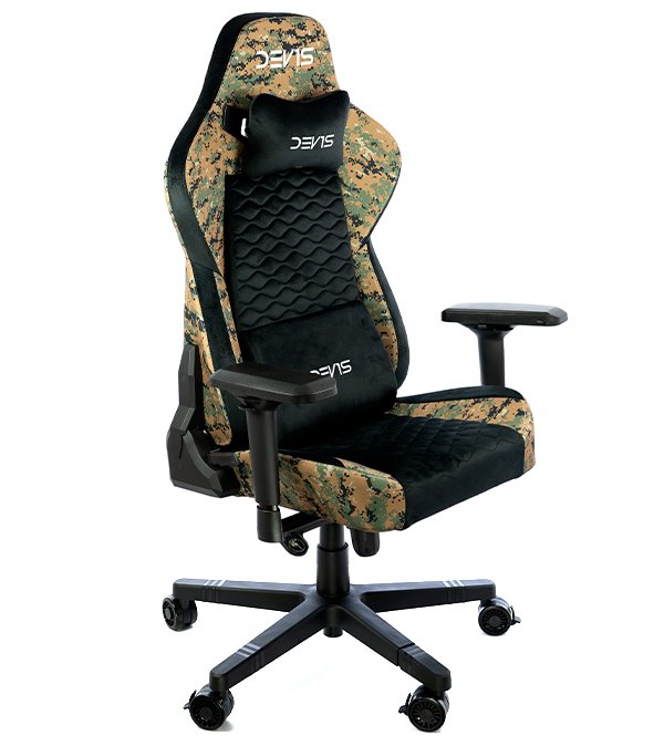 DEV1S herní židle ARMY DEV1S_HERNI_ZIDLE_ARMY