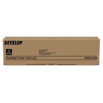 Develop originál toner A3VU1D0, black, 47200str., TN-711K, Develop Ineo +654, +754