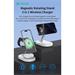 Devia Extreme Speed Series 3 in 1 Magnetic Bracket Wireless Charger - White 6942297111844