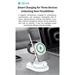 Devia Extreme Speed Series 3 in 1 Magnetic Bracket Wireless Charger - White 6942297111844