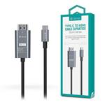 Devia kábel Storm series USB-C to HDMI Cable 2m - Black 6938595399145