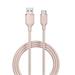 Devia kábel USB-A to USB-C Jelly Series Silicone Cable 1.2m - Pink 6938595386640